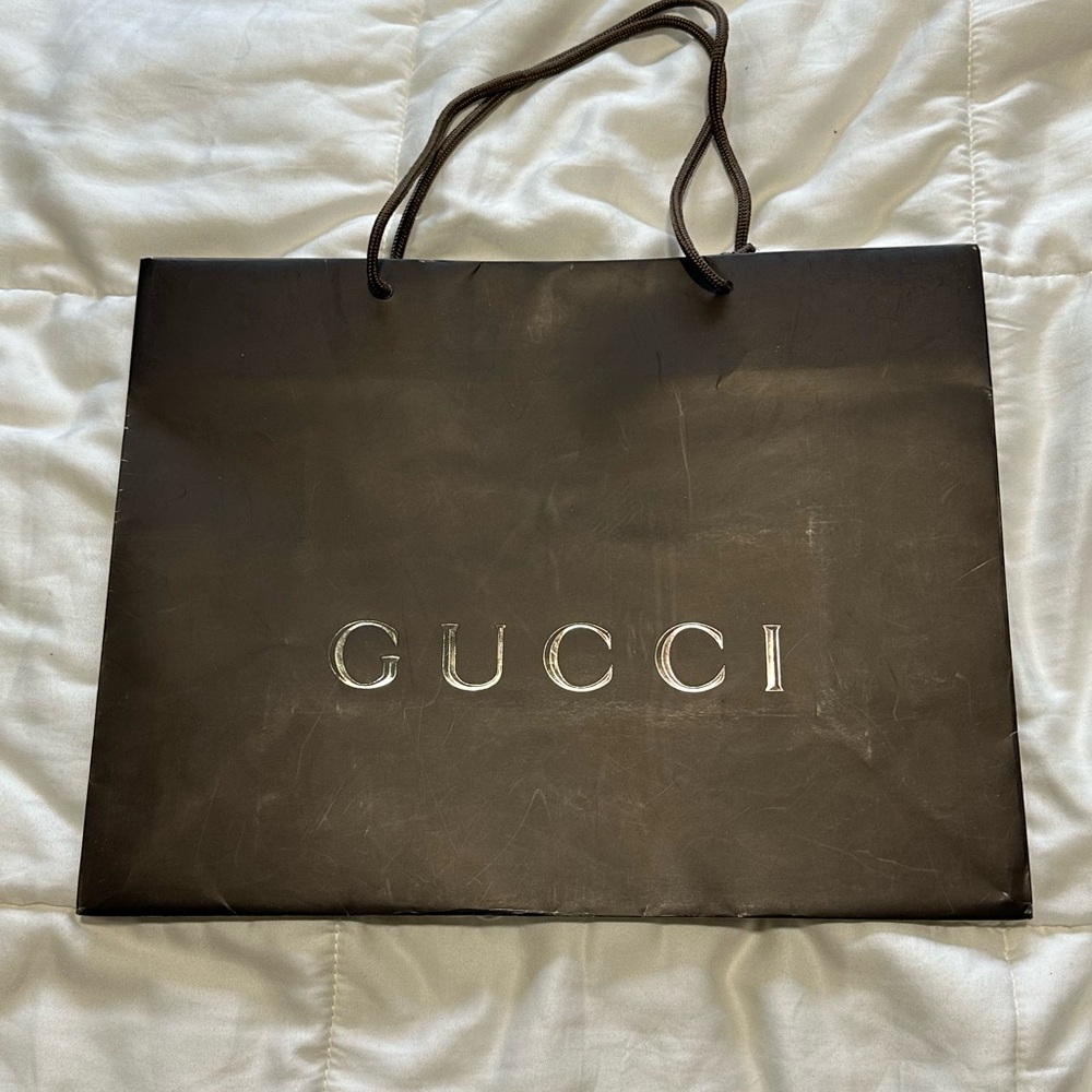 🌻5/$30🌻 GUCCI Brown Shopping Bag